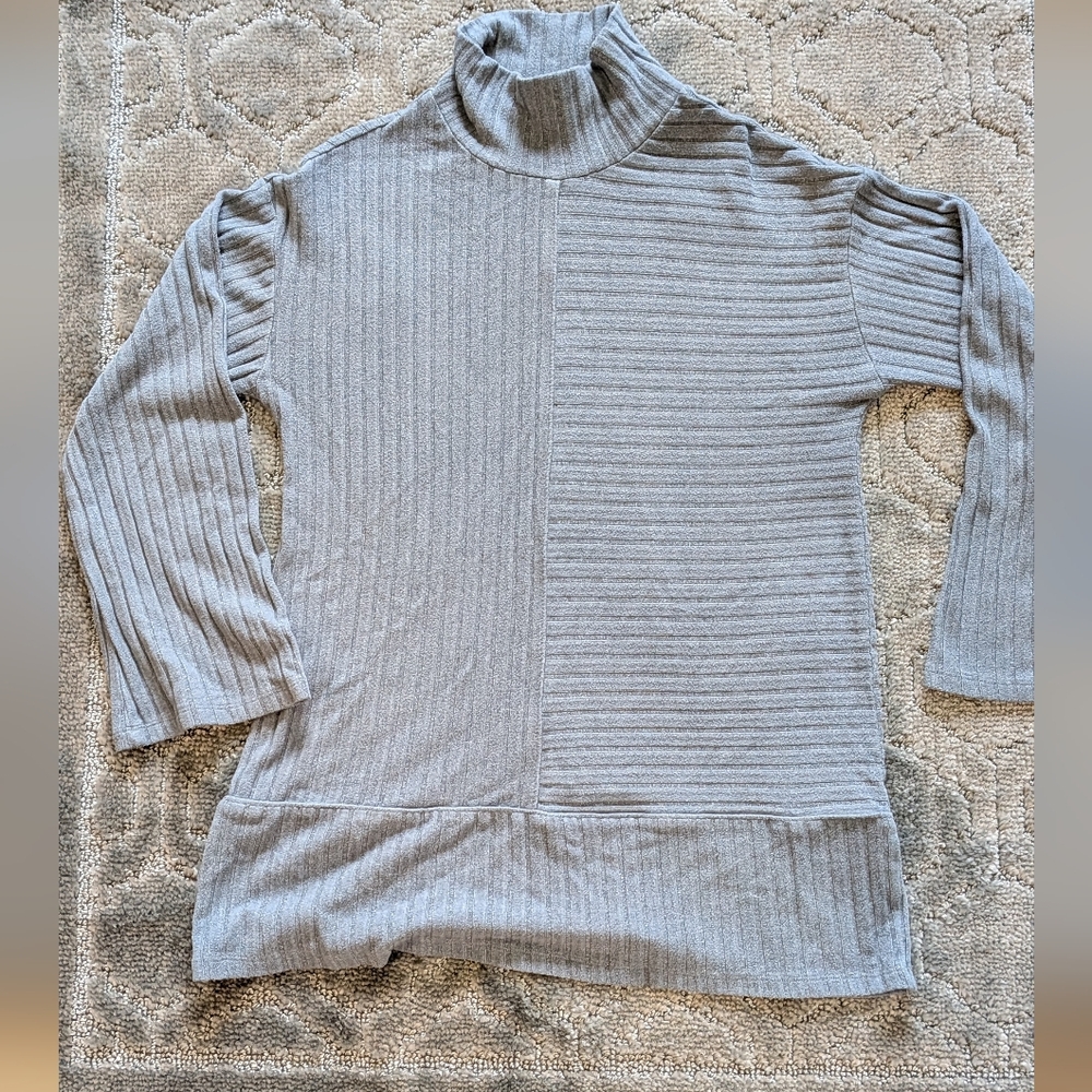 Anthropology Saturday Sunday Ribbed Turtleneck Sweater
